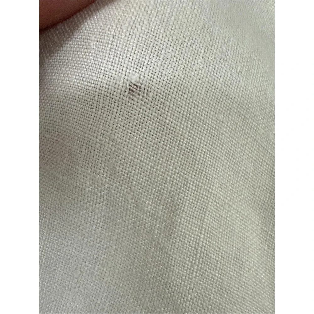 Vtg Cross Stitch Cotton Tablecloth 33